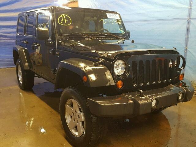 1J4BA3H18AL214703 - 2010 JEEP WRANGLER U BLACK photo 1