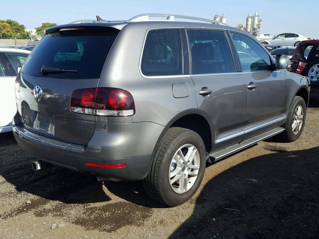 WVGBE77L59D002430 - 2009 VOLKSWAGEN TOUAREG 2 GRAY photo 4