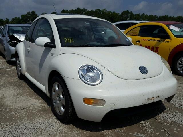 3VWCP21C22M404668 - 2002 VOLKSWAGEN NEW BEETLE 白色 照片 1