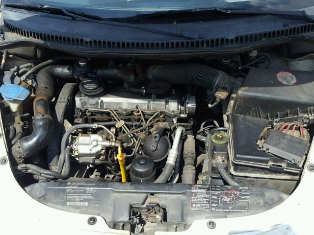 3VWCP21C22M404668 - 2002 VOLKSWAGEN NEW BEETLE 白色 照片 7