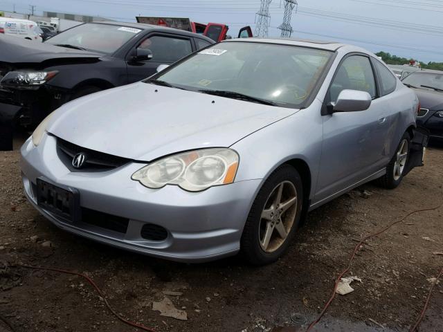 JH4DC53042C003940 - 2002 ACURA RSX TYPE-S SILVER photo 2