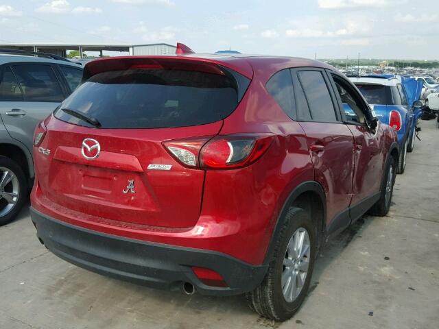 JM3KE2CYXG0809319 - 2016 MAZDA CX-5 TOURI RED photo 4