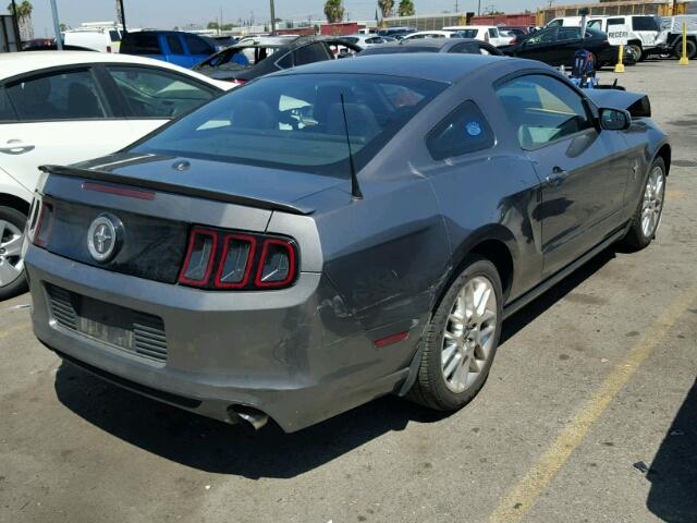 1ZVBP8AM2E5268723 - 2014 FORD MUSTANG CHARCOAL photo 4
