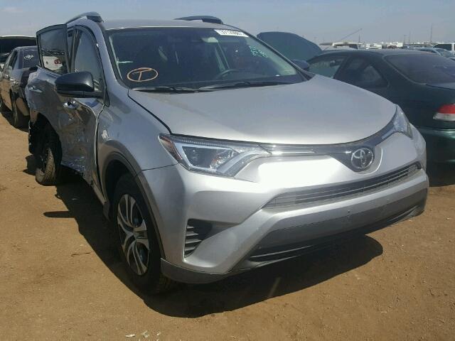 2T3BFREV6HW590499 - 2017 TOYOTA RAV4 SILVER photo 1