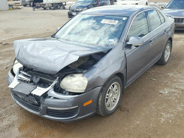 3VWST71K96M712843 - 2006 VOLKSWAGEN JETTA TDI GRAY photo 2