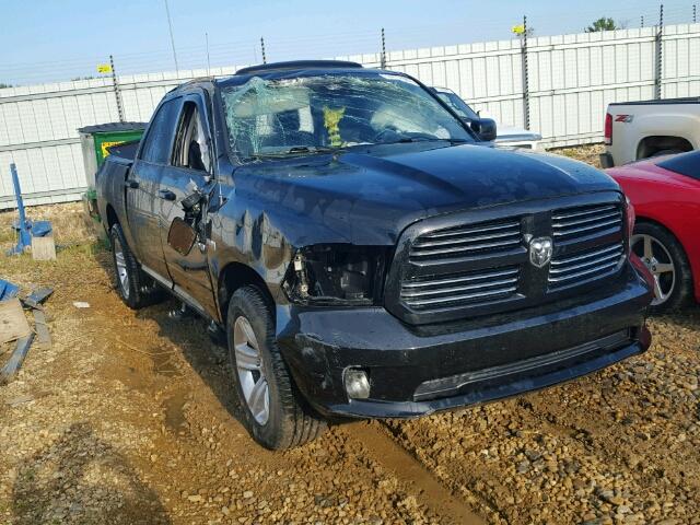 1C6RR7MT8ES384770 - 2014 RAM 1500 SPORT BLACK photo 1