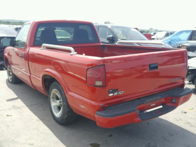 1GCCS1454Y8213985 - 2000 CHEVROLET S TRUCK S1 RED photo 3