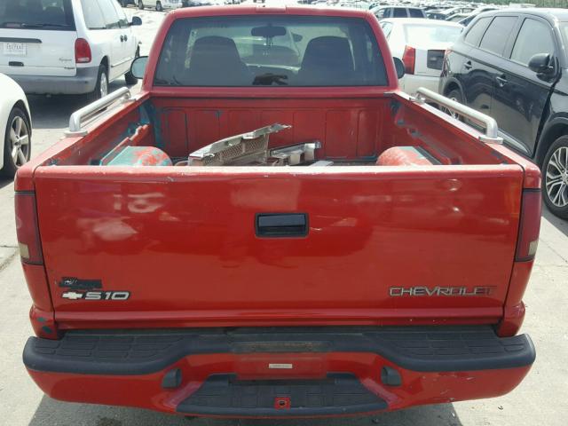 1GCCS1454Y8213985 - 2000 CHEVROLET S TRUCK S1 RED photo 6
