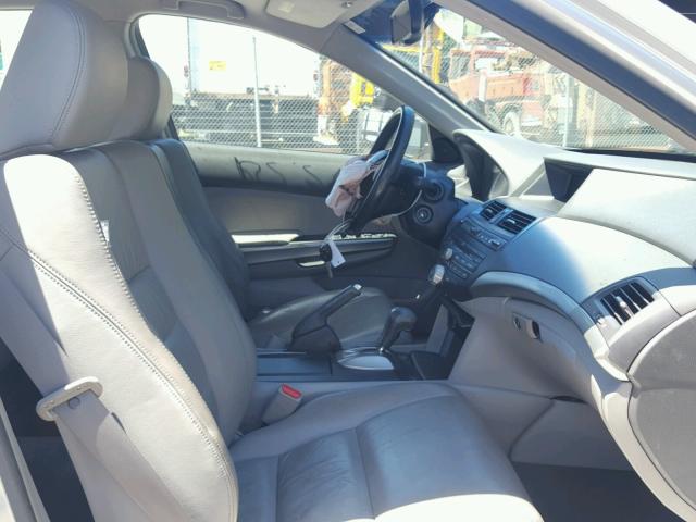 1HGCP26848A143798 - 2008 HONDA ACCORD EXL SILVER photo 5