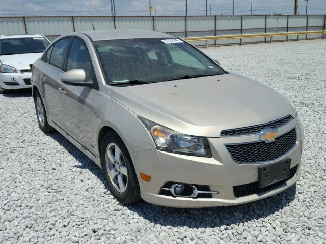 1G1PF5SC0C7261778 - 2012 CHEVROLET CRUZE LT GOLD photo 1