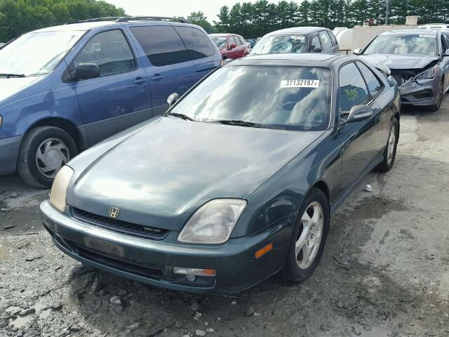 JHMBB6241XC004488 - 1999 HONDA PRELUDE GREEN photo 2