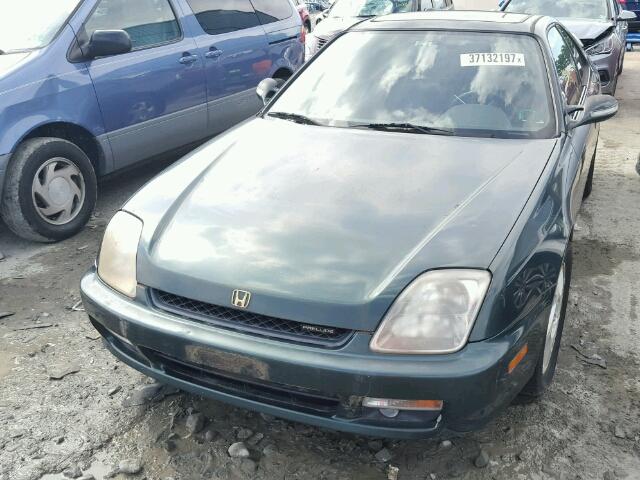 JHMBB6241XC004488 - 1999 HONDA PRELUDE GREEN photo 9