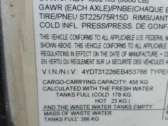 4YDT31226EB453766 - 2014 KEYSTONE OUTBACK BLACK photo 8