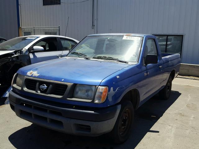 1N6DD21S8WC319233 - 1998 NISSAN FRONTIER X BLUE photo 2