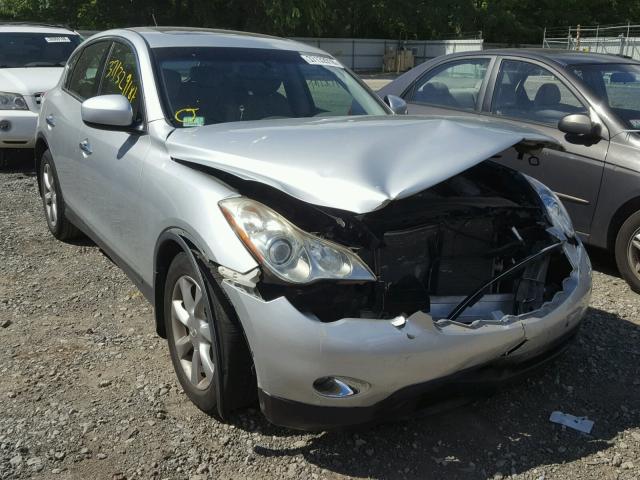 JNKAJ09F48M353403 - 2008 INFINITI EX35 BASE SILVER photo 1