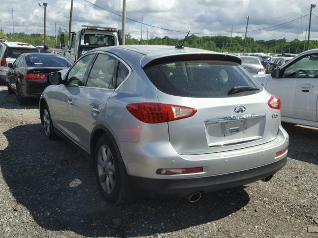 JNKAJ09F48M353403 - 2008 INFINITI EX35 BASE SILVER photo 3