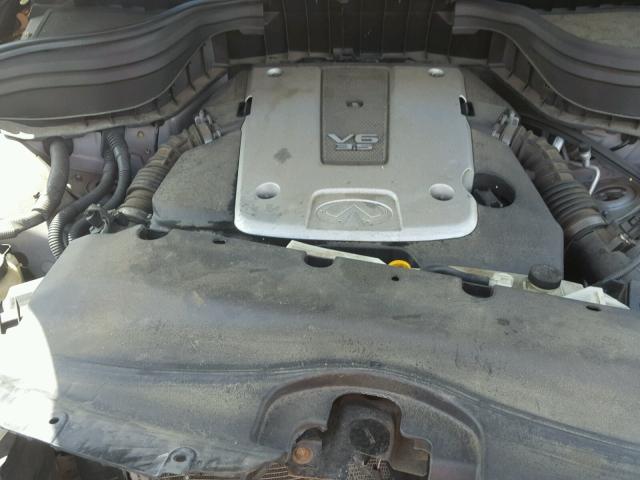 JNKAJ09F48M353403 - 2008 INFINITI EX35 BASE SILVER photo 7