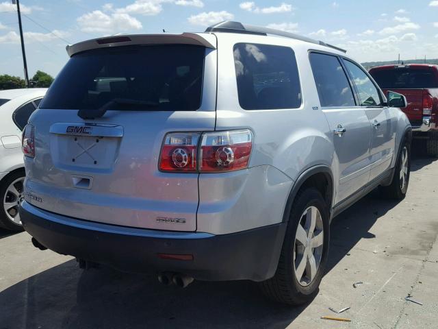 1GKKVRED1BJ118988 - 2011 GMC ACADIA SLT ვერცხლისფერი ფოტო 4