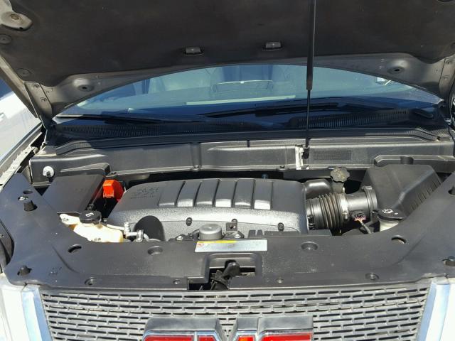 1GKKVRED1BJ118988 - 2011 GMC ACADIA SLT ვერცხლისფერი ფოტო 7