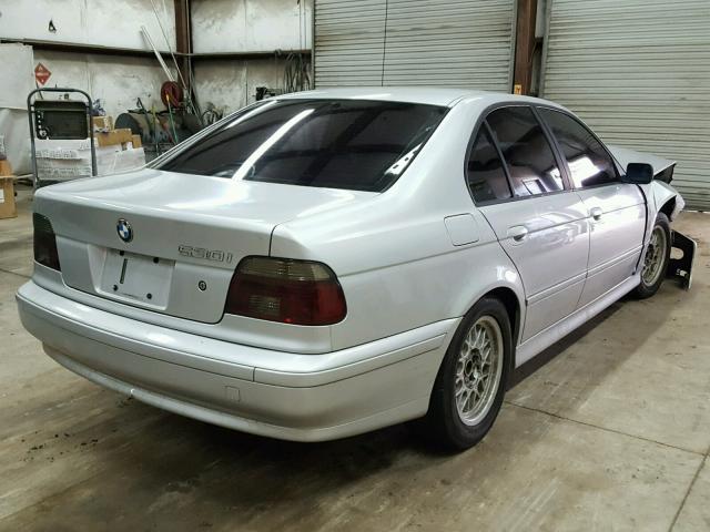 WBADT634X3CK35676 - 2003 BMW 530 I AUTO SILVER photo 4