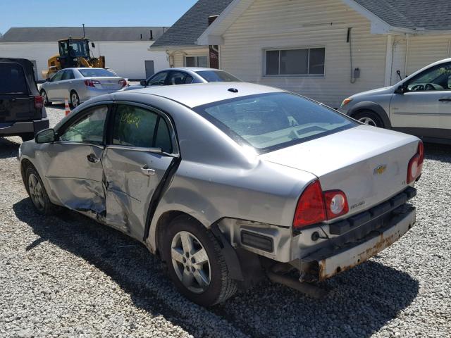 1G1ZG57BX8F271091 - 2008 CHEVROLET MALIBU LS SILVER photo 3
