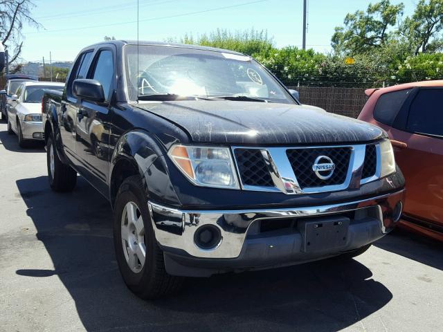 1N6AD07U46C428806 - 2006 NISSAN FRONTIER C BLACK photo 1