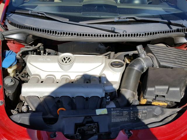 3VWRF31YX6M302328 - 2006 VOLKSWAGEN NEW BEETLE 红色 照片 7