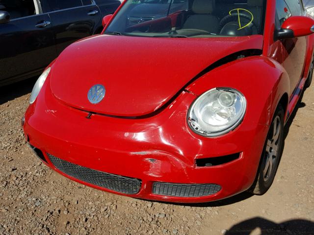 3VWRF31YX6M302328 - 2006 VOLKSWAGEN NEW BEETLE 红色 照片 9