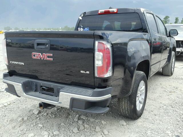 1GTG5BE36F1228117 - 2015 GMC CANYON SLE BLACK photo 4