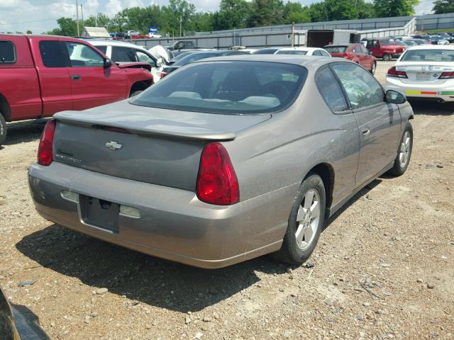 2G1WM15K869267585 - 2006 CHEVROLET MONTE CARL 金色 照片 4