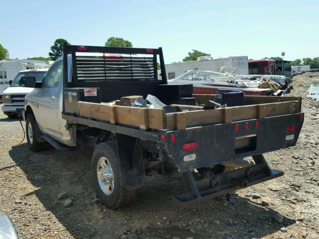 3C6LD5BL0CG171893 - 2012 DODGE RAM 2500 S SILVER photo 3