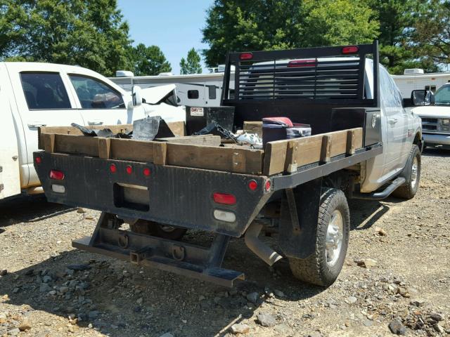 3C6LD5BL0CG171893 - 2012 DODGE RAM 2500 S SILVER photo 4