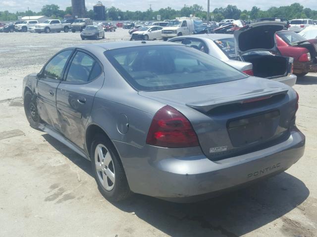 2G2WP552771193084 - 2007 PONTIAC GRAND PRIX GRAY photo 3