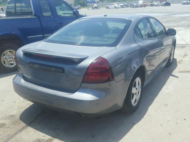 2G2WP552771193084 - 2007 PONTIAC GRAND PRIX GRAY photo 4