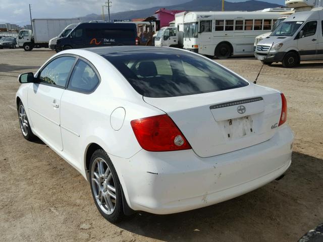 JTKDE177860096621 - 2006 TOYOTA SCION TC 白色 照片 3