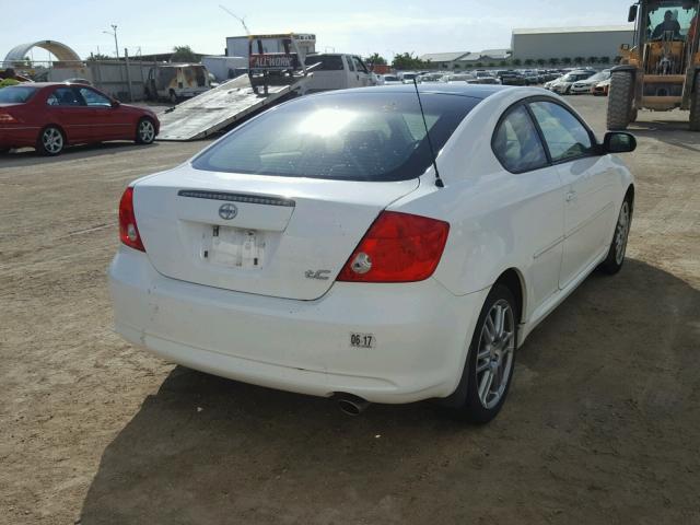 JTKDE177860096621 - 2006 TOYOTA SCION TC 白色 照片 4