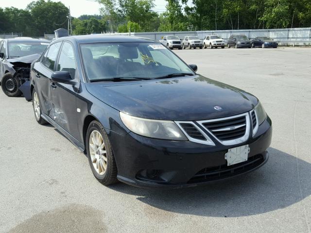 YS3FB46Y881113380 - 2008 SAAB 9-3 2.0T BLACK photo 1