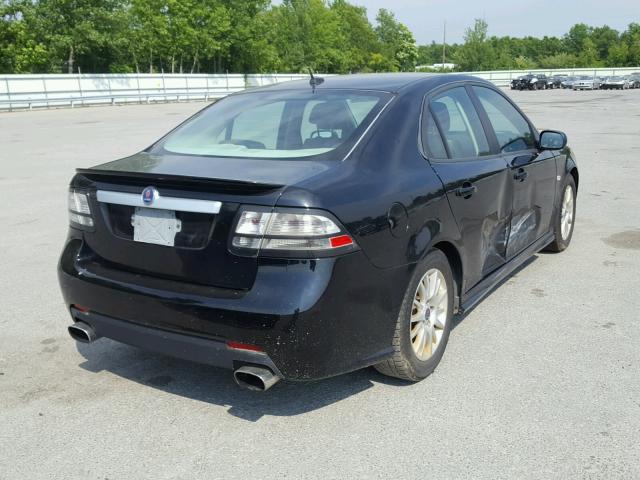 YS3FB46Y881113380 - 2008 SAAB 9-3 2.0T BLACK photo 4