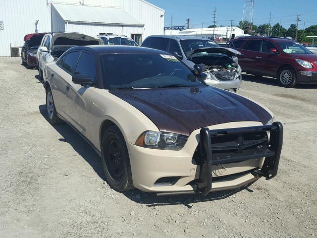 2C3CDXAT1EH367502 - 2014 DODGE CHARGER PO TWO TONE photo 1