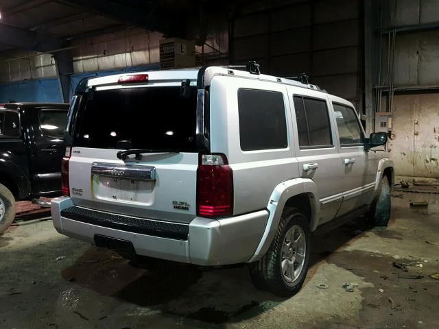 1J8HG58276C219491 - 2006 JEEP COMMANDER 银色 照片 4
