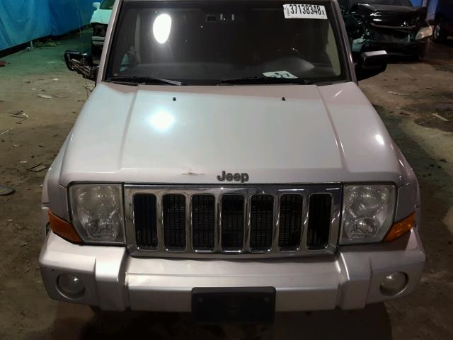 1J8HG58276C219491 - 2006 JEEP COMMANDER 银色 照片 7