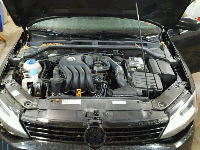 3VW2K7AJ0DM361358 - 2013 VOLKSWAGEN JETTA BASE 黑色 照片 7