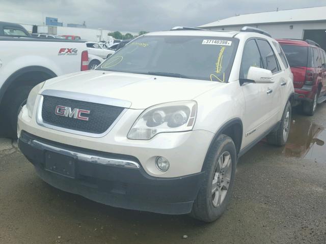1GKEV23738J229049 - 2008 GMC ACADIA SLT თეთრი ფოტო 2