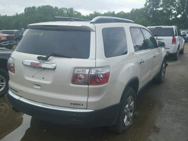 1GKEV23738J229049 - 2008 GMC ACADIA SLT თეთრი ფოტო 4