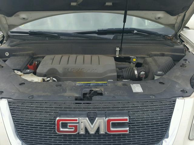 1GKEV23738J229049 - 2008 GMC ACADIA SLT თეთრი ფოტო 7