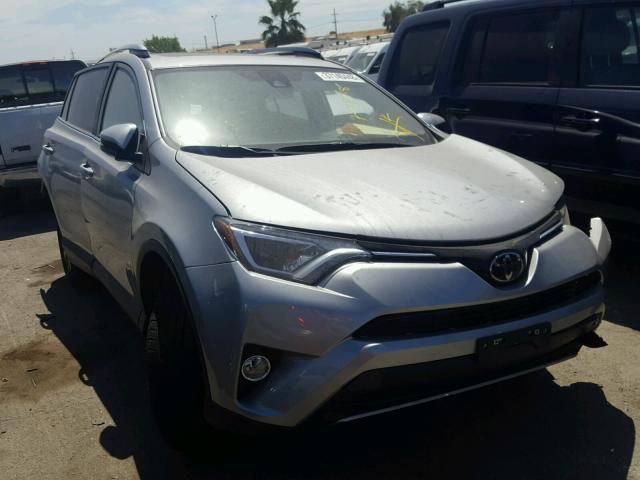 JTMRFREV6JJ192258 - 2018 TOYOTA RAV4 ADVEN SILVER photo 1