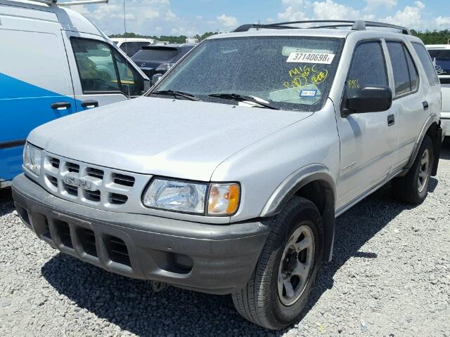 4S2CK58W814307590 - 2001 ISUZU RODEO S SILVER photo 2