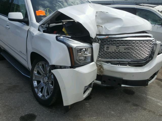 1GKS2CKJ5HR299104 - 2017 GMC YUKON DENA WHITE photo 9