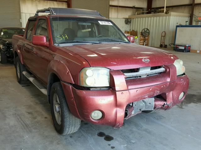 1N6ED27T11C376435 - 2001 NISSAN FRONTIER C RED photo 1