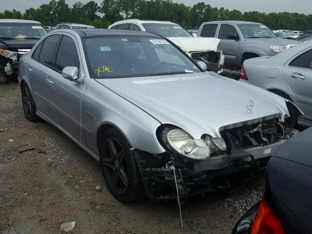 WDBUF77X39B371522 - 2009 MERCEDES-BENZ E 63 AMG SILVER photo 1